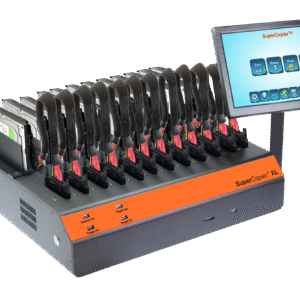 SuperCopier Desktop XL 12 SAS/SATA Ports Drive Cloning Unit