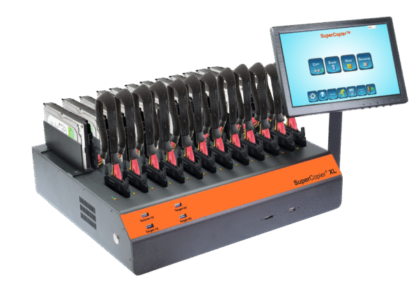 SuperCopier Desktop XL 12 SAS/SATA Ports Drive Cloning Unit
